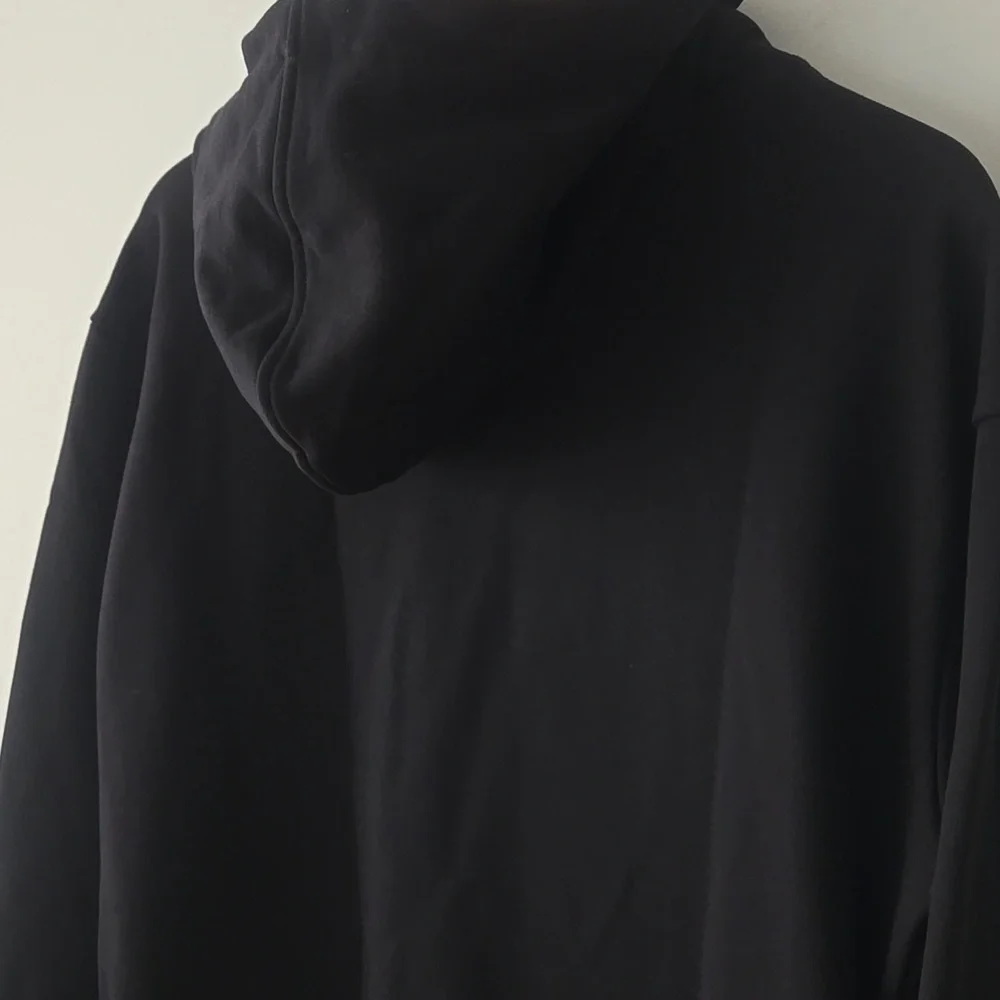 Hugo Boss Black Hooded Mend Sweatshirt Hoodie Unisex SZ S - Picture 9 of 9